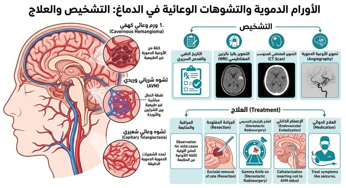 الأورام الدموية والتشوهات الوعائية